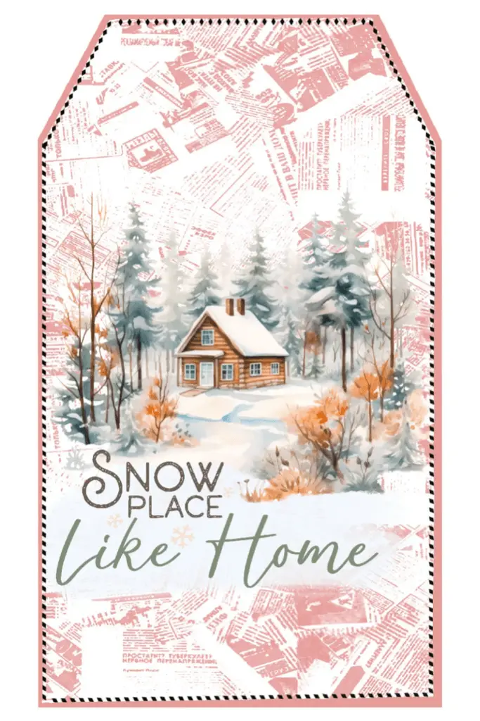 Winter Gift Tag